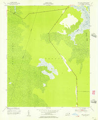 East Lake SE North Carolina Historical topographic map, 1:24000 scale, 7.5 X 7.5 Minute, Year 1953
