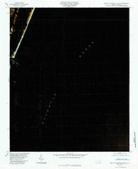 East Of Carolina Beach North Carolina Historical topographic map, 1:24000 scale, 7.5 X 7.5 Minute, Year 1980