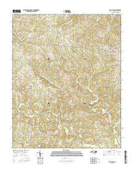 East Bend North Carolina Current topographic map, 1:24000 scale, 7.5 X 7.5 Minute, Year 2016