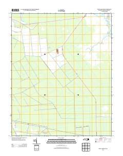 East Lake SE North Carolina Historical topographic map, 1:24000 scale, 7.5 X 7.5 Minute, Year 2013