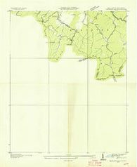 Eastatoe Gap North Carolina Historical topographic map, 1:24000 scale, 7.5 X 7.5 Minute, Year 1935