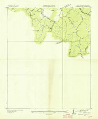Eastatoe Gap North Carolina Historical topographic map, 1:24000 scale, 7.5 X 7.5 Minute, Year 1935