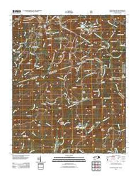 Eastatoe Gap North Carolina Historical topographic map, 1:24000 scale, 7.5 X 7.5 Minute, Year 2011