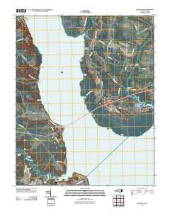 Edenhouse North Carolina Historical topographic map, 1:24000 scale, 7.5 X 7.5 Minute, Year 2010