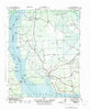 Edenton North Carolina Historical topographic map, 1:62500 scale, 15 X 15 Minute, Year 1942