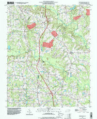 Edmondson North Carolina Historical topographic map, 1:24000 scale, 7.5 X 7.5 Minute, Year 1993