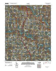 Edmondson North Carolina Historical topographic map, 1:24000 scale, 7.5 X 7.5 Minute, Year 2010
