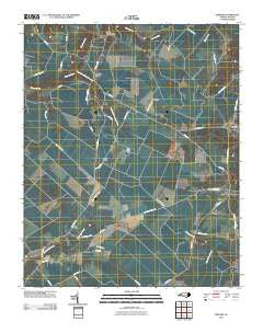 Edward North Carolina Historical topographic map, 1:24000 scale, 7.5 X 7.5 Minute, Year 2010