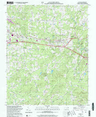 Efland North Carolina Historical topographic map, 1:24000 scale, 7.5 X 7.5 Minute, Year 2002