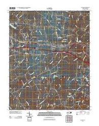 Efland North Carolina Historical topographic map, 1:24000 scale, 7.5 X 7.5 Minute, Year 2011