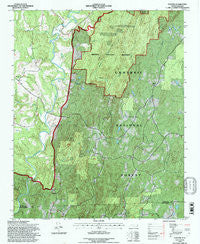 Eleazer North Carolina Historical topographic map, 1:24000 scale, 7.5 X 7.5 Minute, Year 1994