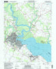 Elizabeth City North Carolina Historical topographic map, 1:24000 scale, 7.5 X 7.5 Minute, Year 1997