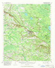 Elizabethtown North Carolina Historical topographic map, 1:62500 scale, 15 X 15 Minute, Year 1955