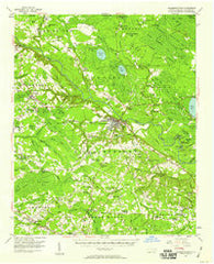 Elizabethtown North Carolina Historical topographic map, 1:62500 scale, 15 X 15 Minute, Year 1955