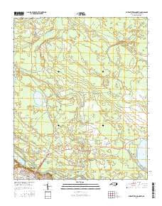 Elizabethtown North North Carolina Current topographic map, 1:24000 scale, 7.5 X 7.5 Minute, Year 2016