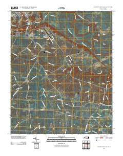 Elizabethtown South North Carolina Historical topographic map, 1:24000 scale, 7.5 X 7.5 Minute, Year 2010