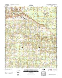 Elizabethtown South North Carolina Historical topographic map, 1:24000 scale, 7.5 X 7.5 Minute, Year 2013