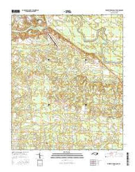Elizabethtown South North Carolina Current topographic map, 1:24000 scale, 7.5 X 7.5 Minute, Year 2016