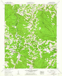 Elk Park North Carolina Historical topographic map, 1:24000 scale, 7.5 X 7.5 Minute, Year 1960