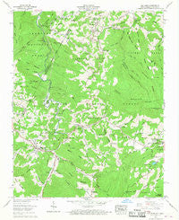 Elk Park North Carolina Historical topographic map, 1:24000 scale, 7.5 X 7.5 Minute, Year 1960