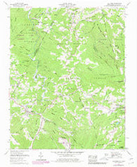 Elk Park North Carolina Historical topographic map, 1:24000 scale, 7.5 X 7.5 Minute, Year 1960