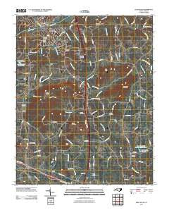 Elkin South North Carolina Historical topographic map, 1:24000 scale, 7.5 X 7.5 Minute, Year 2010