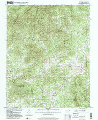 Ellendale North Carolina Historical topographic map, 1:24000 scale, 7.5 X 7.5 Minute, Year 1997