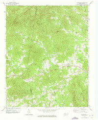 Ellendale North Carolina Historical topographic map, 1:24000 scale, 7.5 X 7.5 Minute, Year 1970