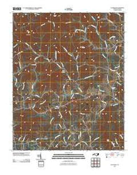 Ellendale North Carolina Historical topographic map, 1:24000 scale, 7.5 X 7.5 Minute, Year 2010