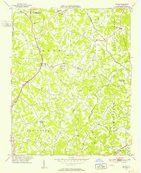 Eller North Carolina Historical topographic map, 1:24000 scale, 7.5 X 7.5 Minute, Year 1949