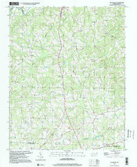 Ellisboro North Carolina Historical topographic map, 1:24000 scale, 7.5 X 7.5 Minute, Year 1997