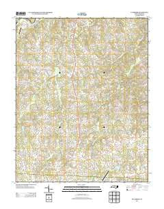 Ellisboro North Carolina Historical topographic map, 1:24000 scale, 7.5 X 7.5 Minute, Year 2013