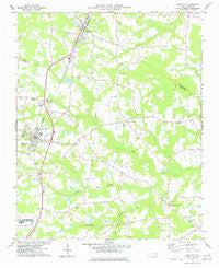 Elm City North Carolina Historical topographic map, 1:24000 scale, 7.5 X 7.5 Minute, Year 1977