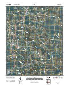 Elm City North Carolina Historical topographic map, 1:24000 scale, 7.5 X 7.5 Minute, Year 2010