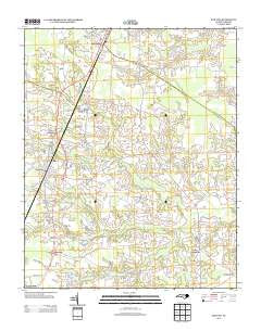 Elm City North Carolina Historical topographic map, 1:24000 scale, 7.5 X 7.5 Minute, Year 2013