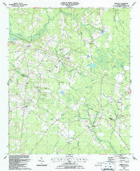 Emerson North Carolina Historical topographic map, 1:24000 scale, 7.5 X 7.5 Minute, Year 1987