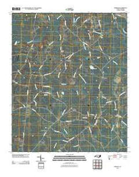 Emerson North Carolina Historical topographic map, 1:24000 scale, 7.5 X 7.5 Minute, Year 2010