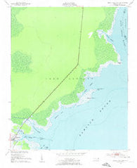 Engelhard East North Carolina Historical topographic map, 1:24000 scale, 7.5 X 7.5 Minute, Year 1951