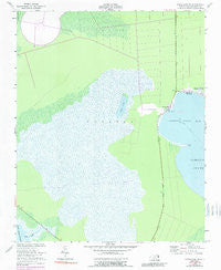 Engelhard NE North Carolina Historical topographic map, 1:24000 scale, 7.5 X 7.5 Minute, Year 1953