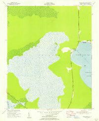 Engelhard NE North Carolina Historical topographic map, 1:24000 scale, 7.5 X 7.5 Minute, Year 1953