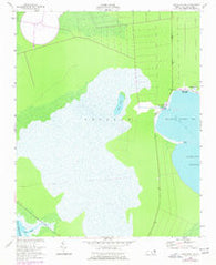 Engelhard NE North Carolina Historical topographic map, 1:24000 scale, 7.5 X 7.5 Minute, Year 1953