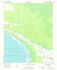 Engelhard West North Carolina Historical topographic map, 1:24000 scale, 7.5 X 7.5 Minute, Year 1951