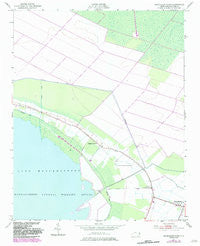 Engelhard West North Carolina Historical topographic map, 1:24000 scale, 7.5 X 7.5 Minute, Year 1951