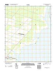 Engelhard East North Carolina Historical topographic map, 1:24000 scale, 7.5 X 7.5 Minute, Year 2013