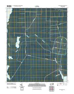 Engelhard NW North Carolina Historical topographic map, 1:24000 scale, 7.5 X 7.5 Minute, Year 2011