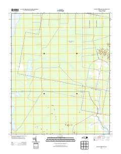 Engelhard NW North Carolina Historical topographic map, 1:24000 scale, 7.5 X 7.5 Minute, Year 2013