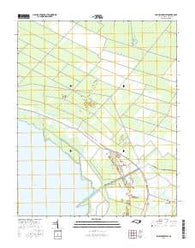 Engelhard West North Carolina Current topographic map, 1:24000 scale, 7.5 X 7.5 Minute, Year 2016
