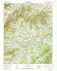 Enka North Carolina Historical topographic map, 1:24000 scale, 7.5 X 7.5 Minute, Year 1961