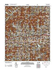 Enka North Carolina Historical topographic map, 1:24000 scale, 7.5 X 7.5 Minute, Year 2011