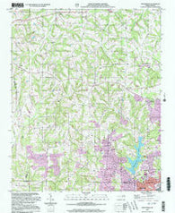 Enochville North Carolina Historical topographic map, 1:24000 scale, 7.5 X 7.5 Minute, Year 2000